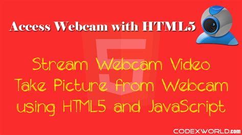 html5 webcam|Access Webcam and Capture Image from Video with。